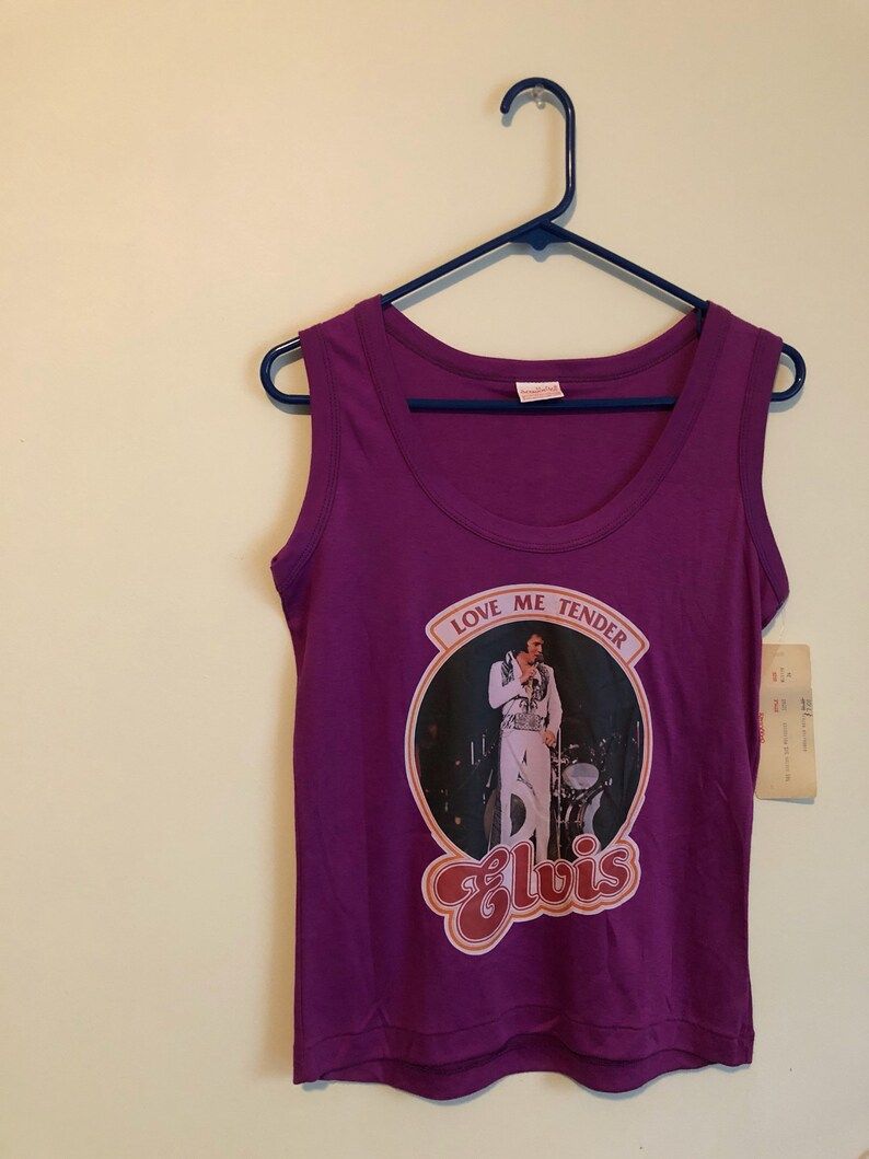Vintage 70S Elvis Tankunwornedium
