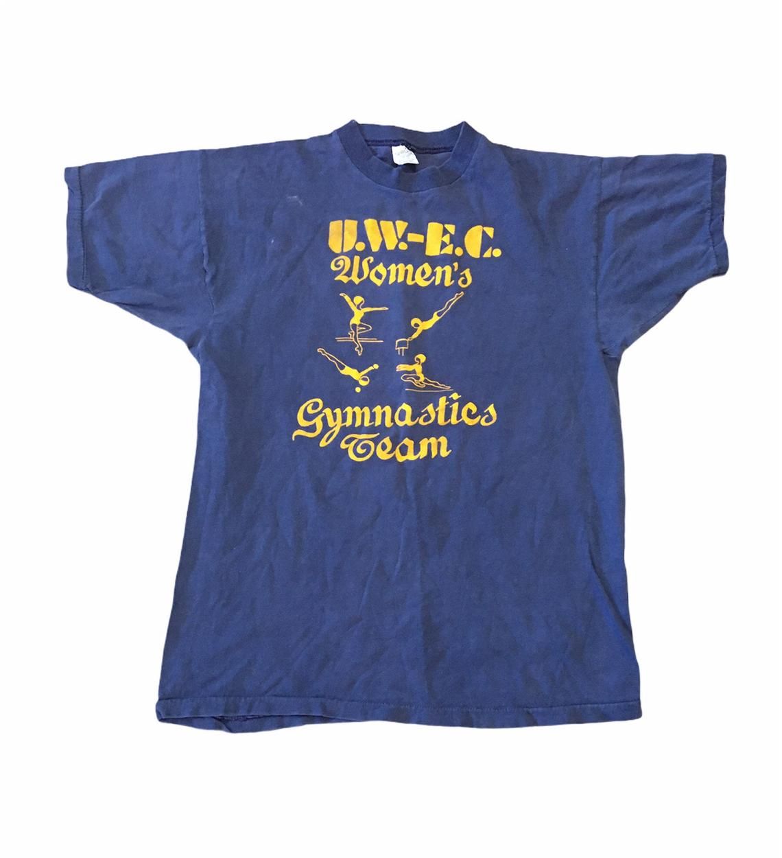Vintage 70s Gymnastics Women??s Team shirt