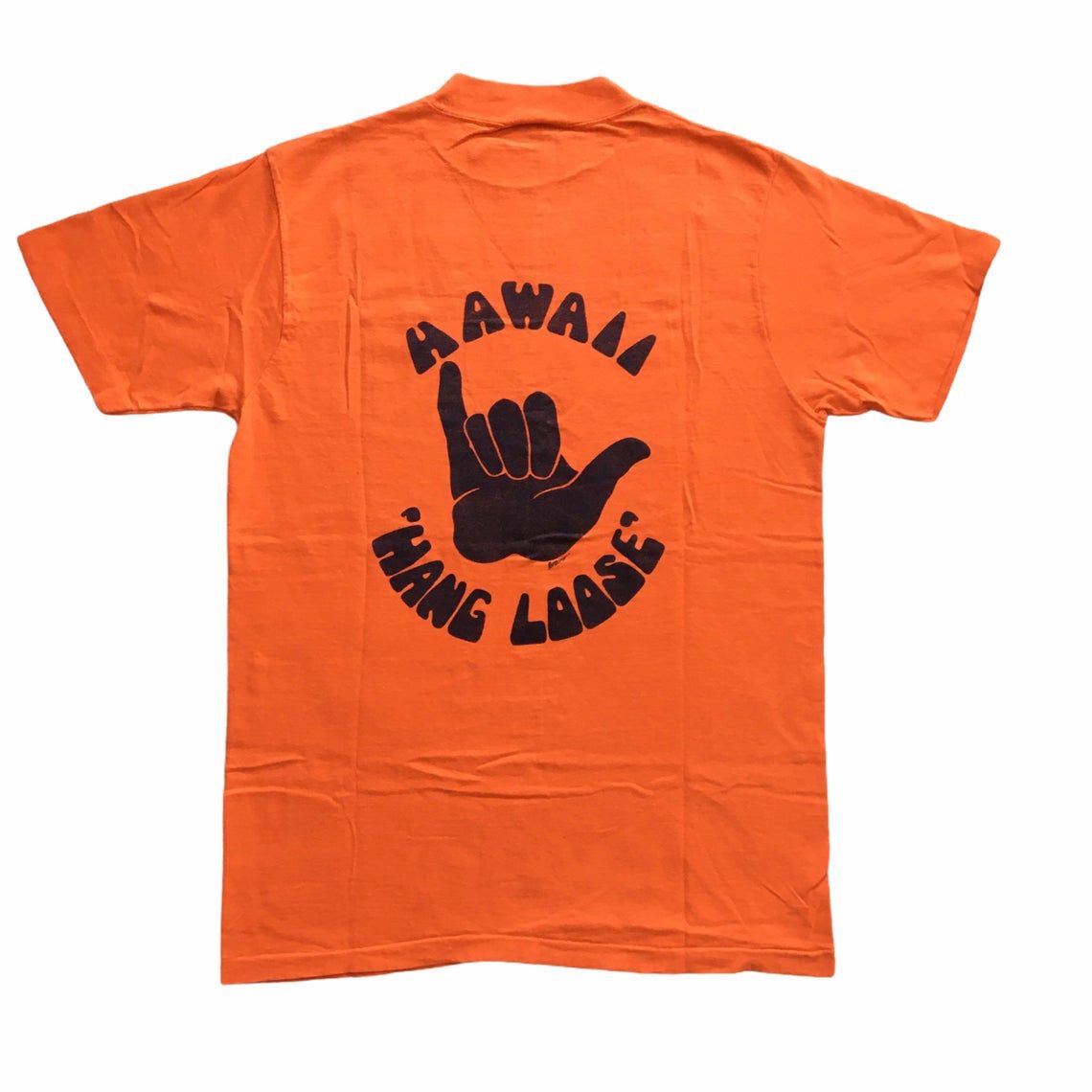 Vintage 70s Hawaii Hang Loose shirt