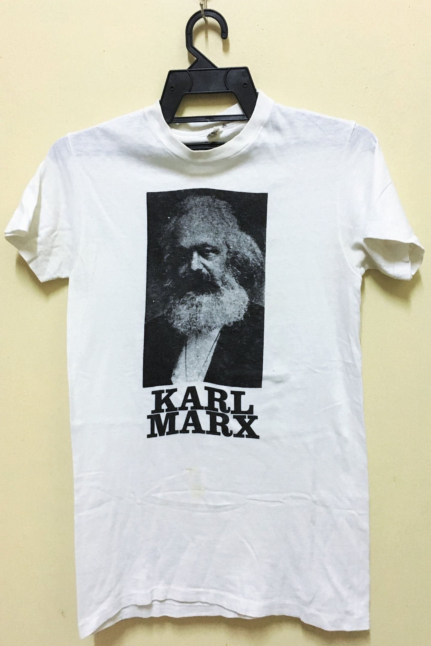 Vintage 70S Karl Marx T-Shirt Marxism Socialist Communism Punk Seditionaries