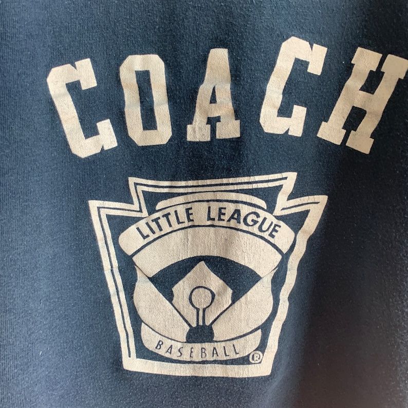 Vintage 70S Little League Coach T Shirt