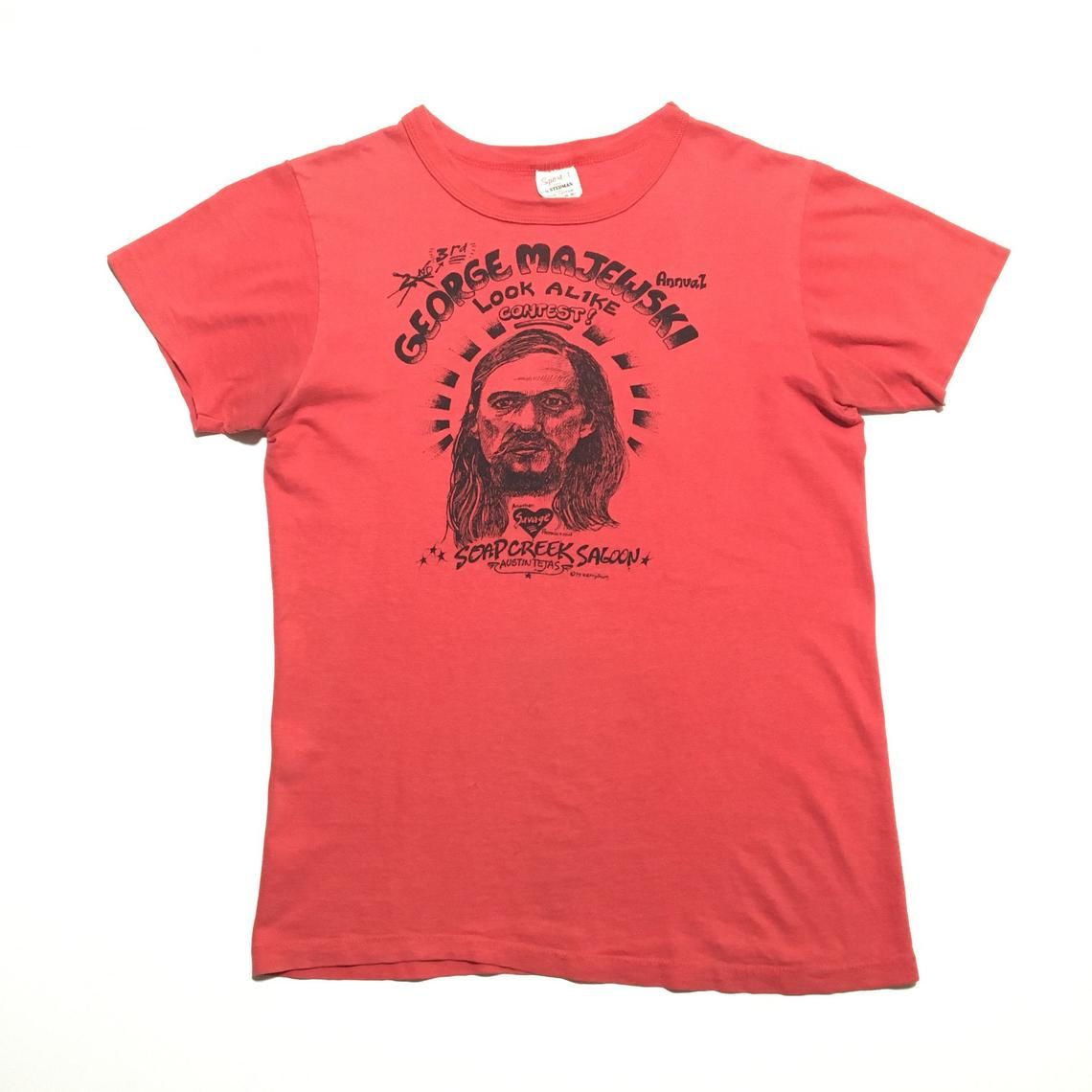 Vintage 70s Soap Creek Saloon Rare Austin Texas shirt
