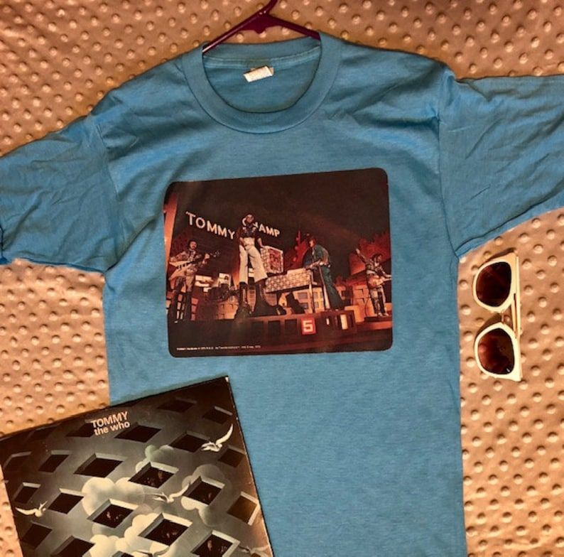 Vintage 70S The Who Tommy Movie T Shirt Unisex Unworn