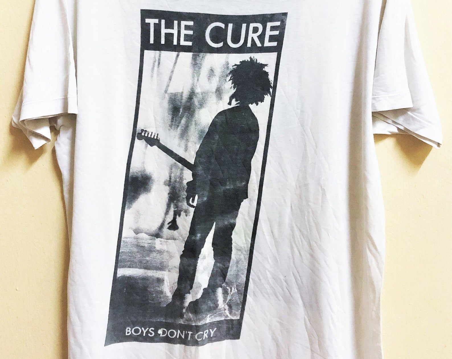 Vintage 80 1986 The Cure Dont Cry Punk Rock Gothic Tour Concert T-Shirt