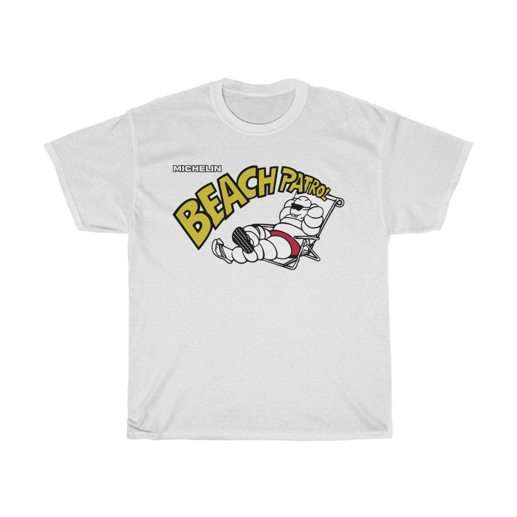 Vintage 80 S Michelin Tires Beach Patrol Tee 211228