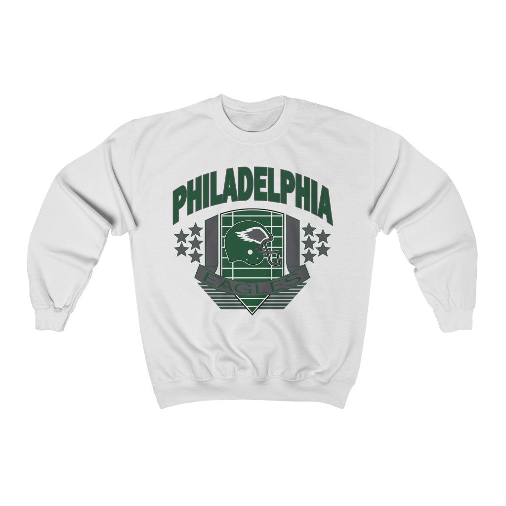 Vintage 80S 90S Philadelphia Eagles Artex Sweatshirt 211204
