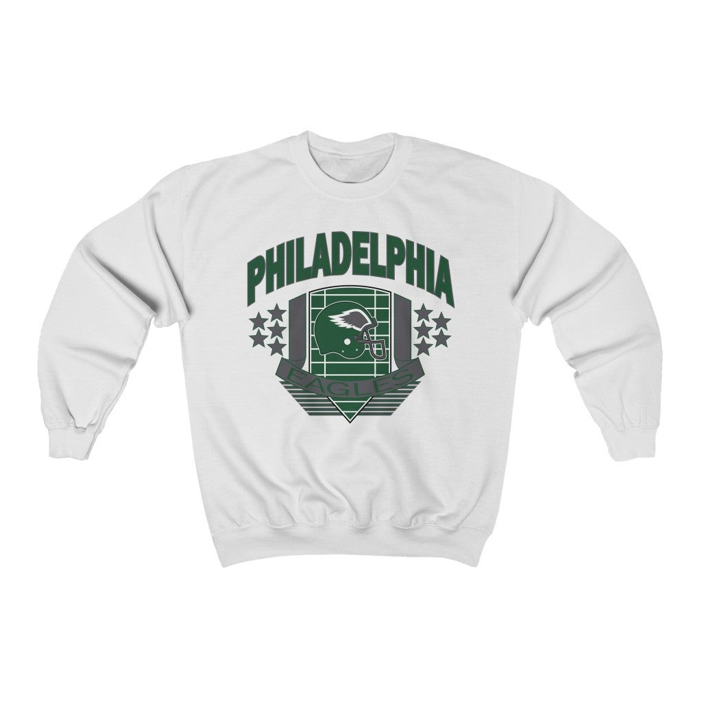 Vintage 80S 90S Philadelphia Eagles Artex Sweatshirt 211205