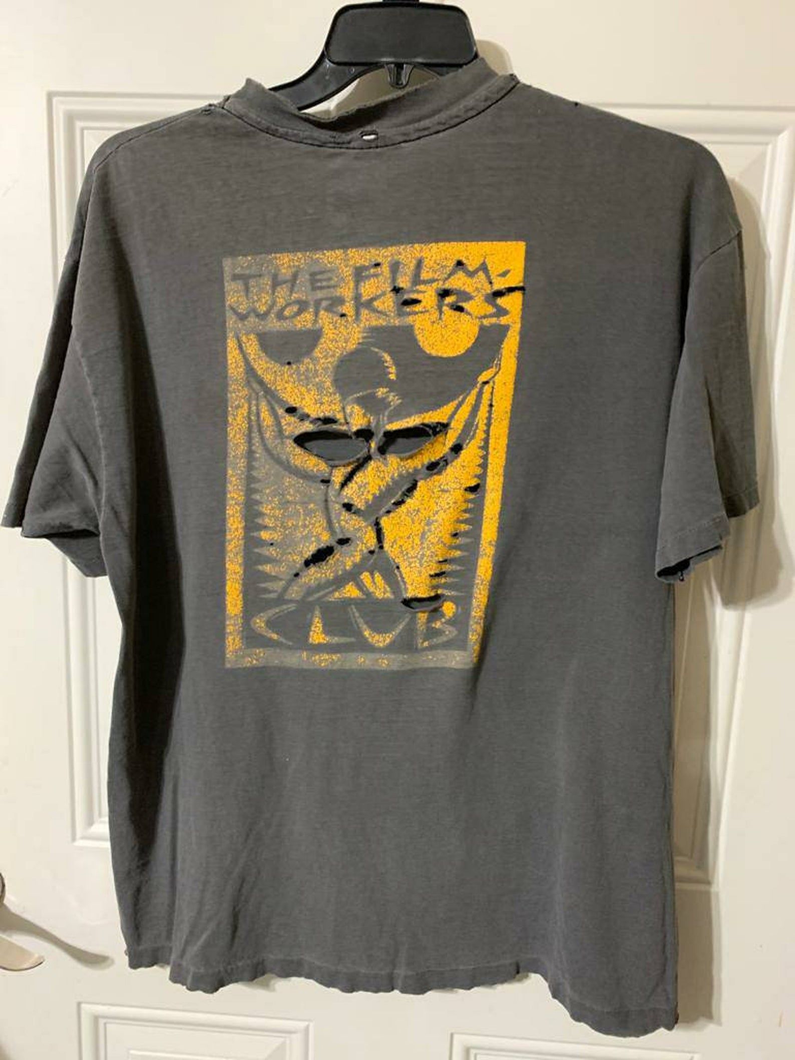Vintage 80S-90S The Films Worker Club T-Shirt L