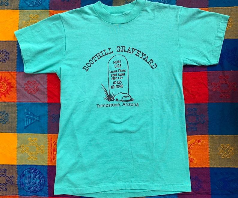 Vintage 80S 90S Tombstone Arizona Tee Shirt Perfect Condition Edium