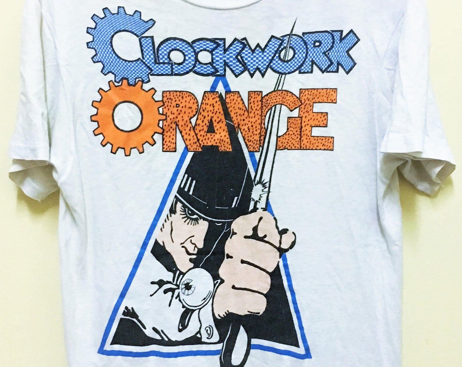 Vintage 80S A Clockwork Orange Stanley Kubrick Movie T-Shirt