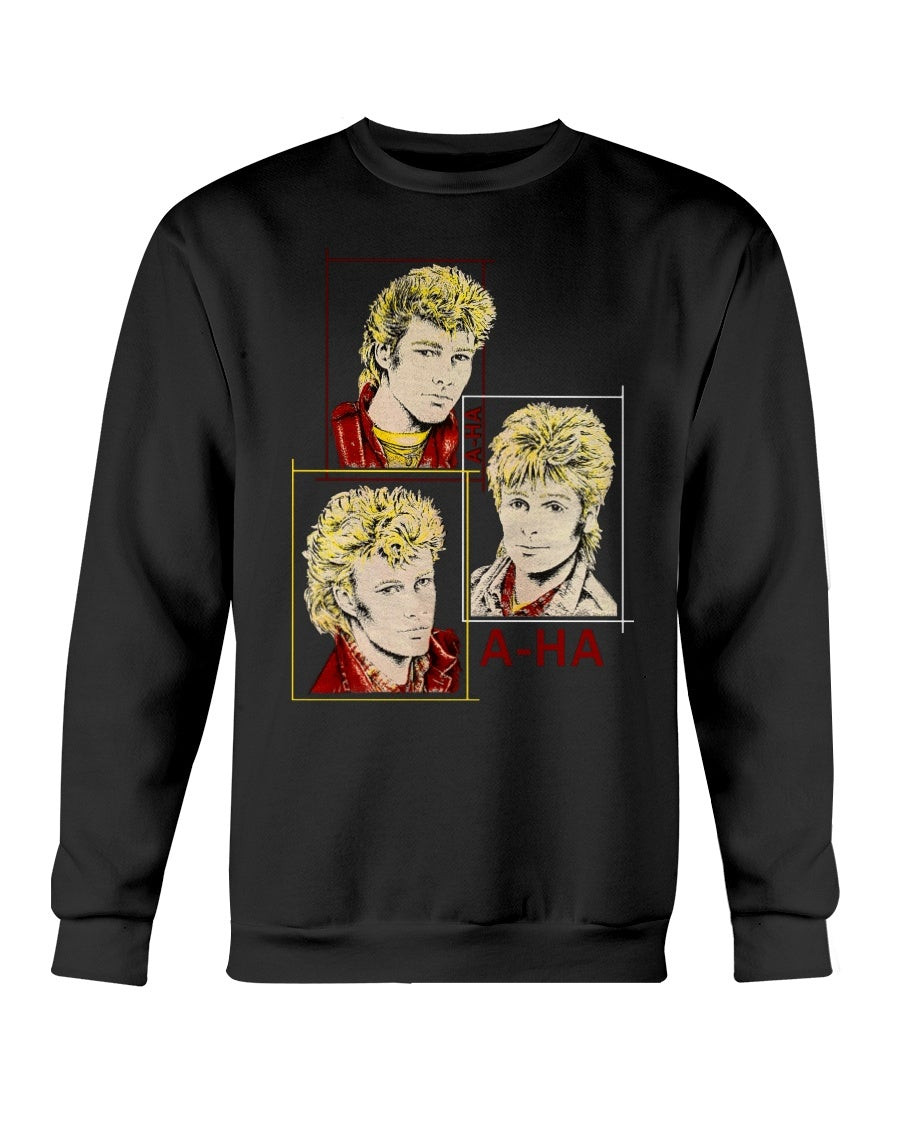 Vintage 80S A Ha Pop Band Sweatshirt 211127