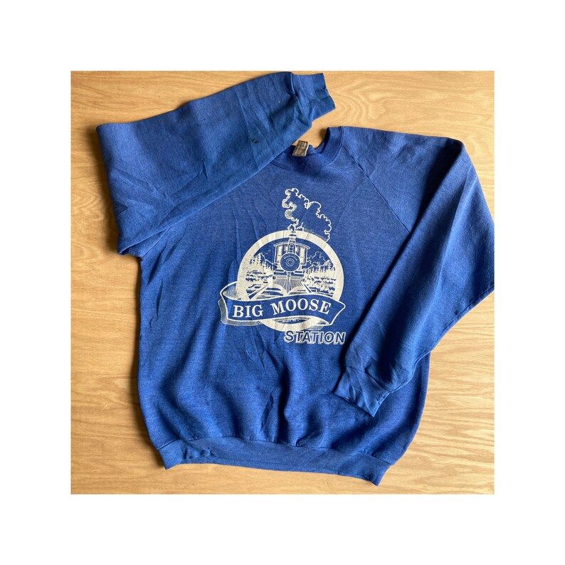 Vintage 80S Big Moose Sweatshirt
