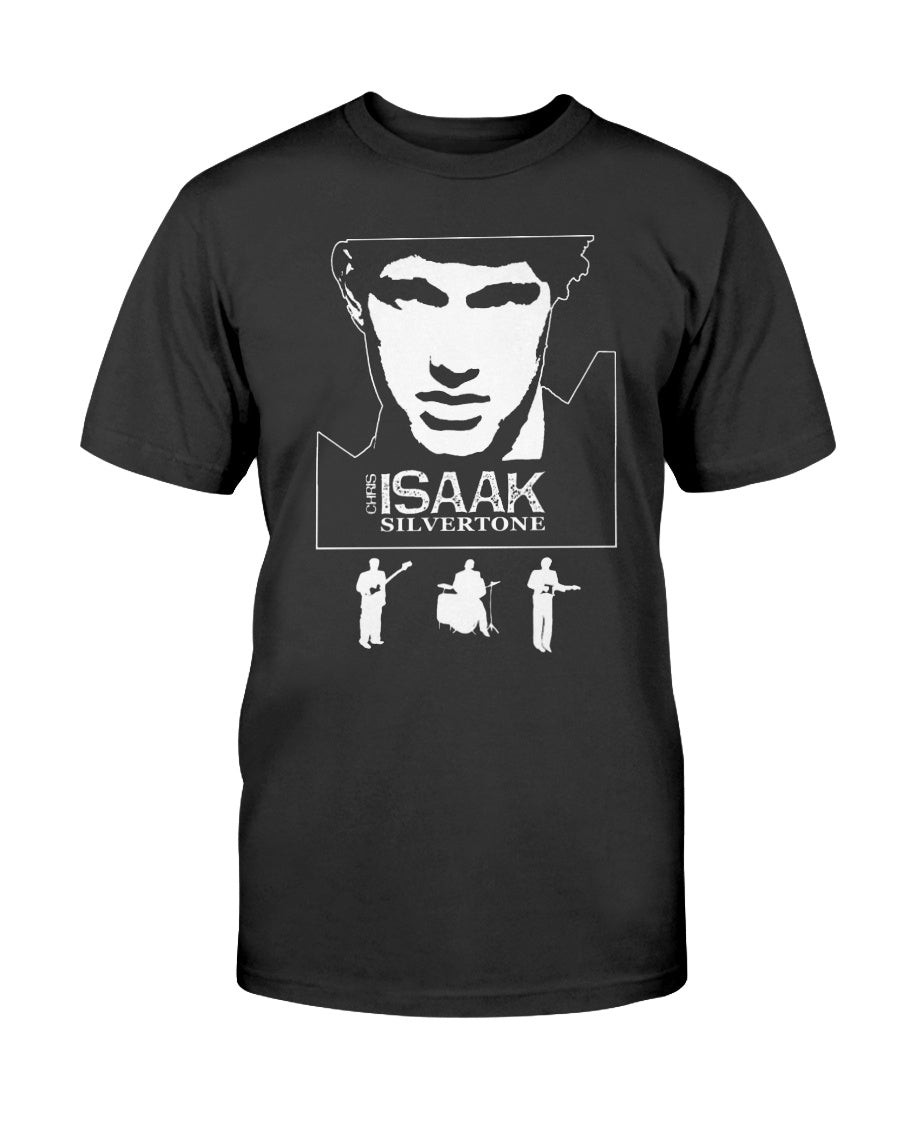 Vintage 80S Chris Isaak Silvertone T Shirt 210928