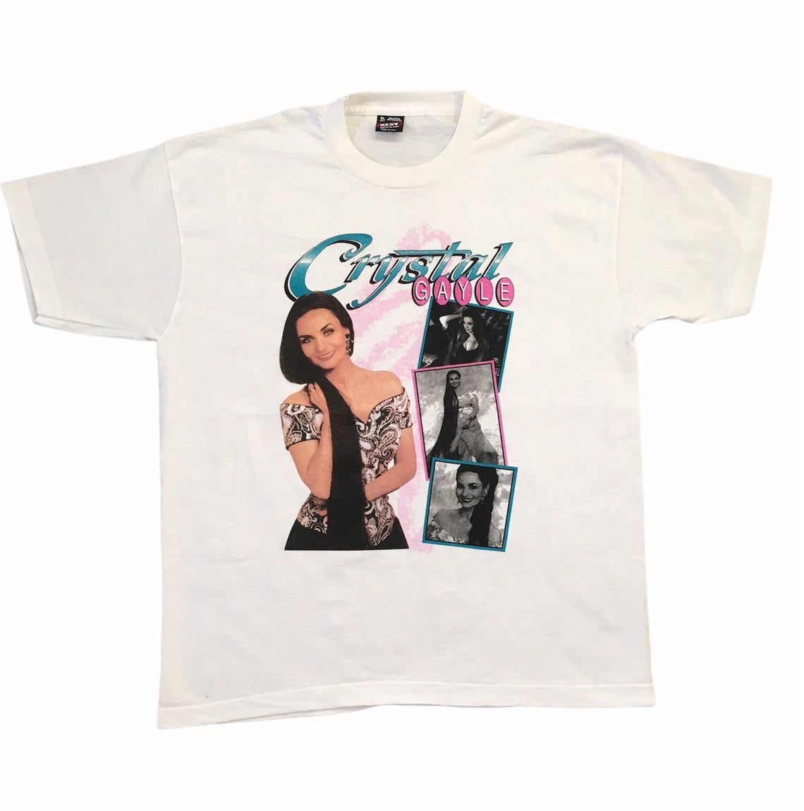 Vintage 80s Crystal Gayle Country Music Diva shirt