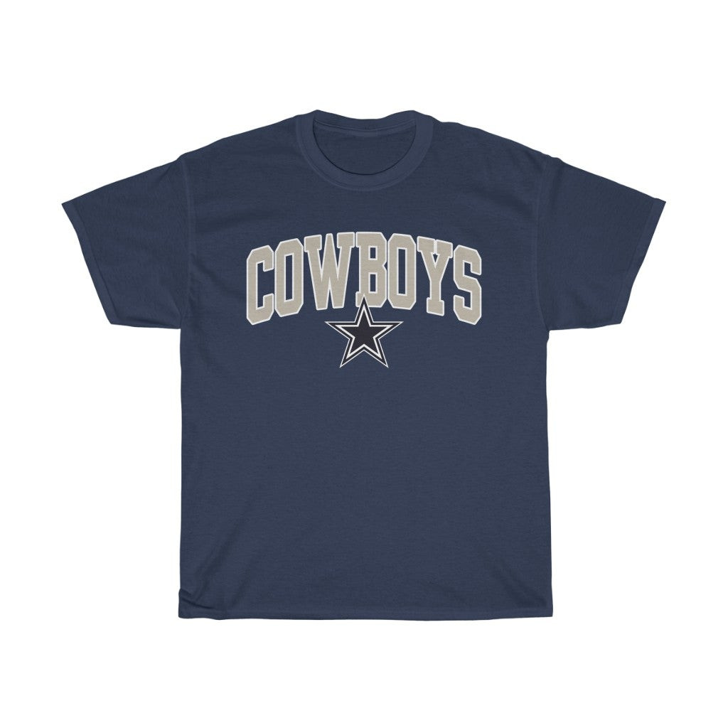 Vintage 80S Dallas Cowboys Tee 211203