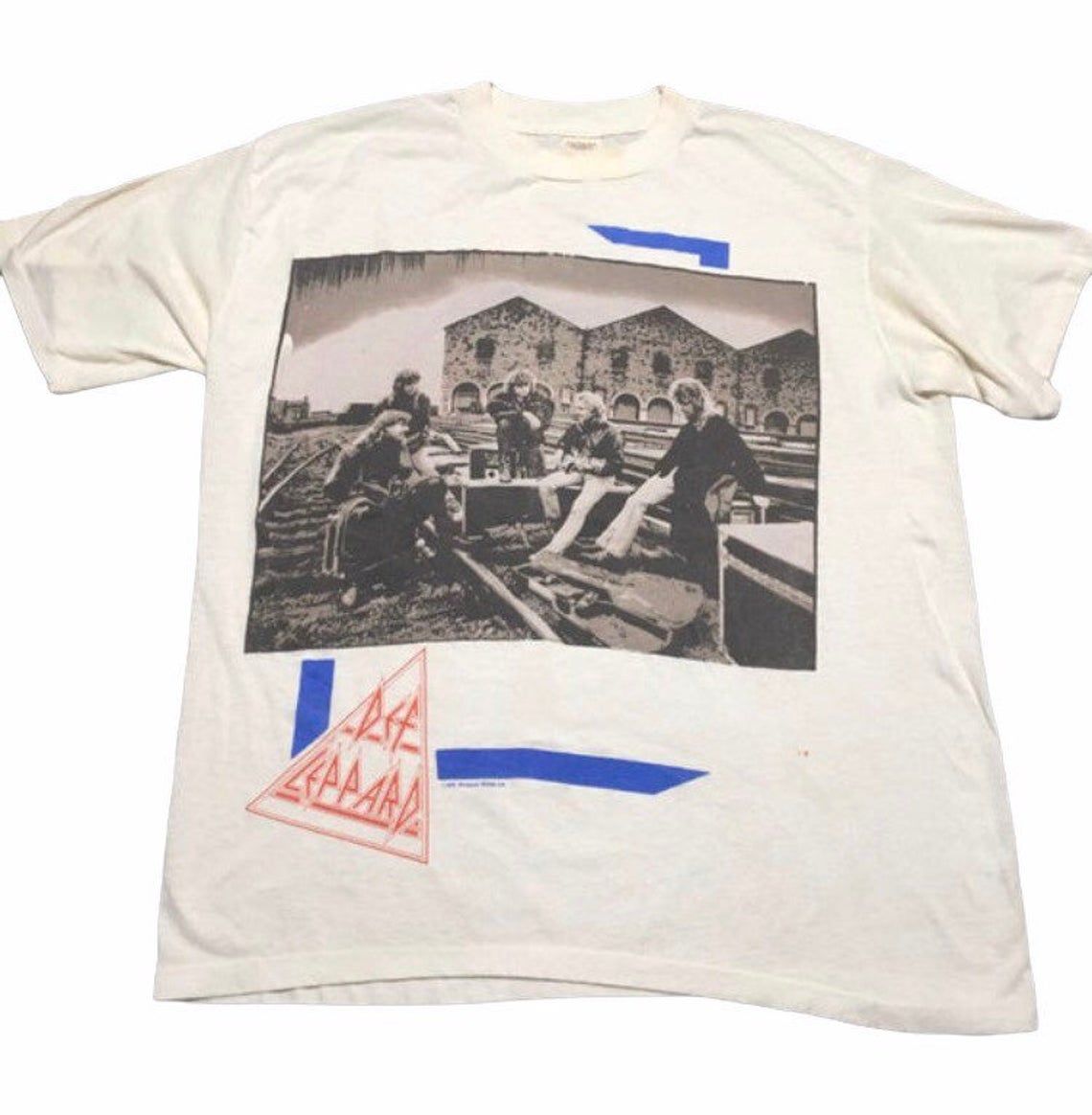 Vintage 80s Def Leppard Hysteria Tour shirt