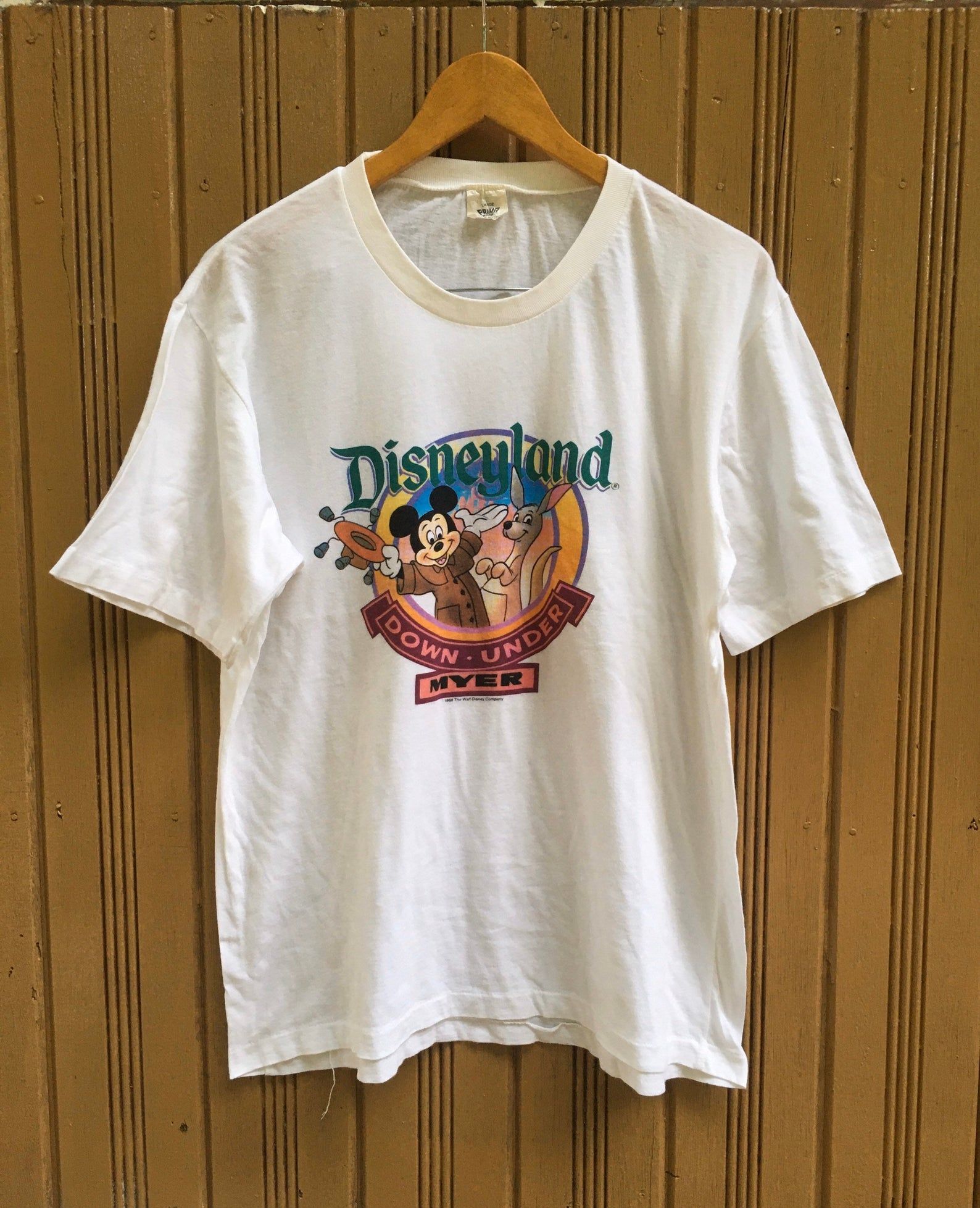 Vintage 80S Disneyland Mickey And Friend Tees Shirt
