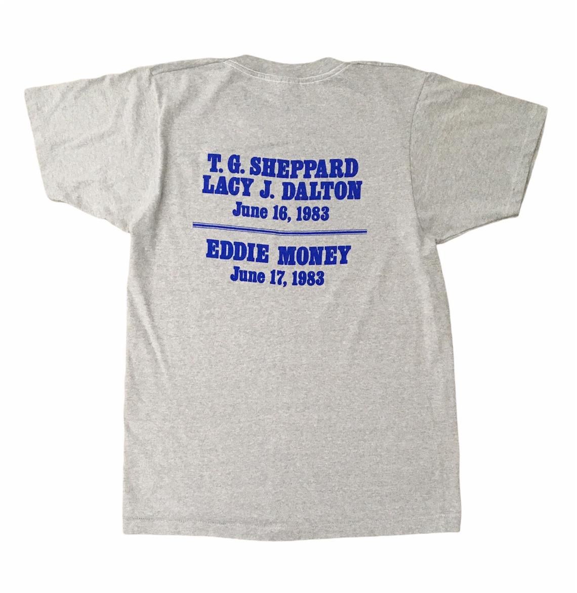 Vintage 80s Eddie Money TG Sheppard Lacy Dalton Concert shirt