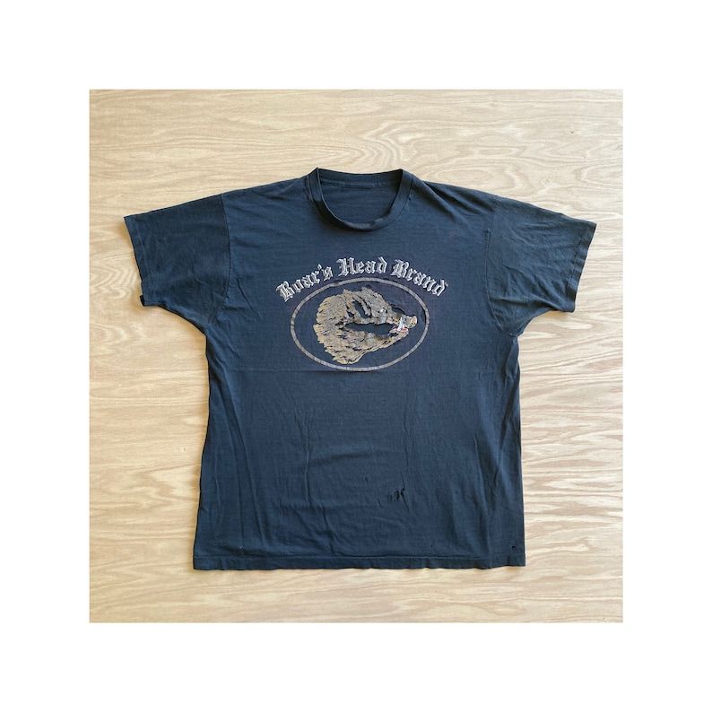 Vintage 80S Fuar Boars Head Brand T Shirt