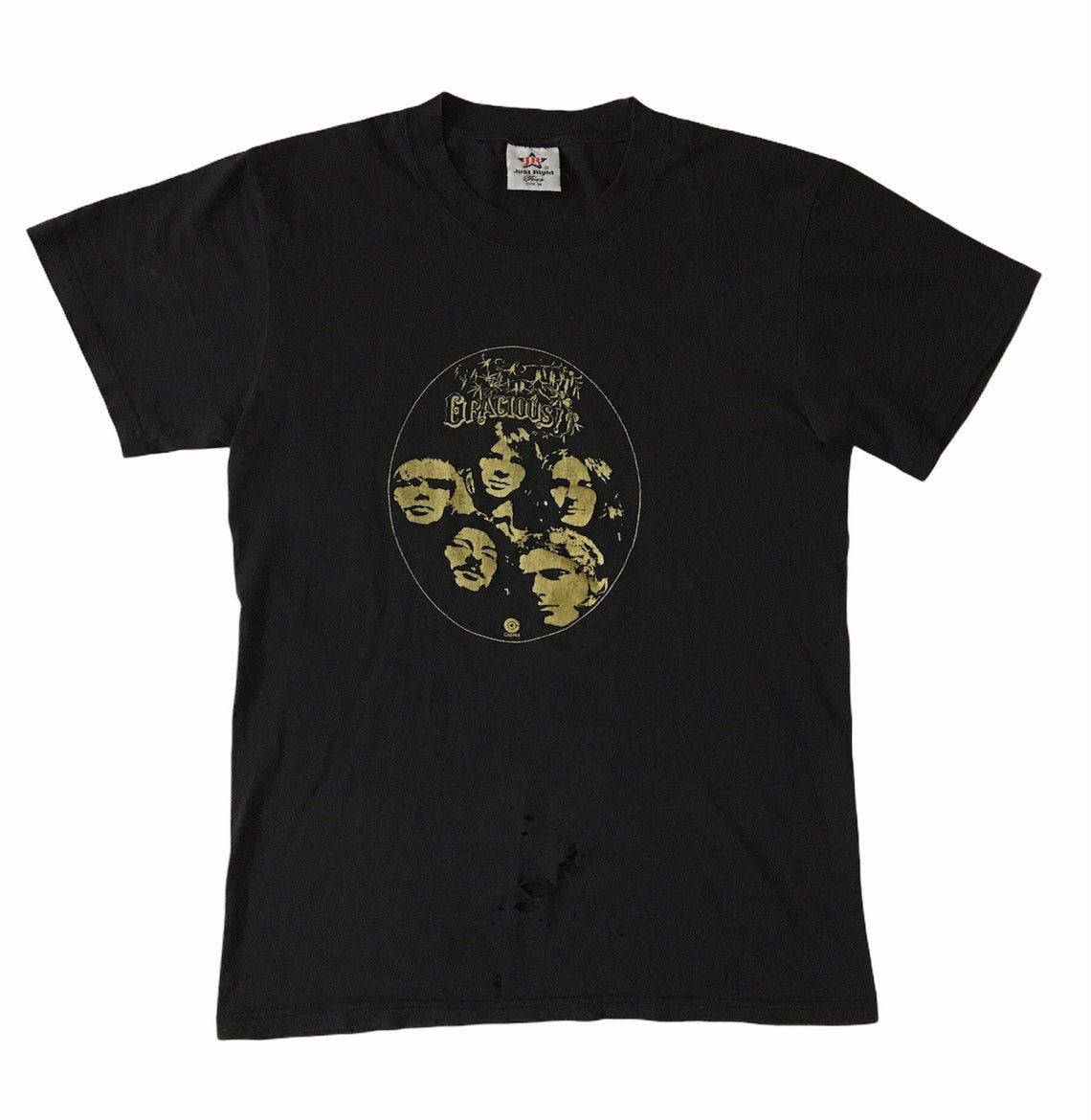 Vintage 80s Gracious Classic Rock Band shirt