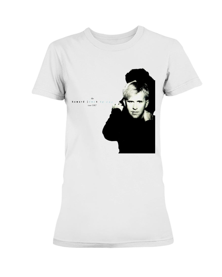 Vintage 80S Howard Jones Tour 1987 Ladies T Shirt 070621