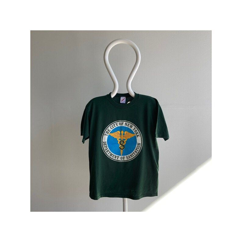 Vintage 80S Jerzees New York City Department Of Sanitation T Shirt This Is A Gem
