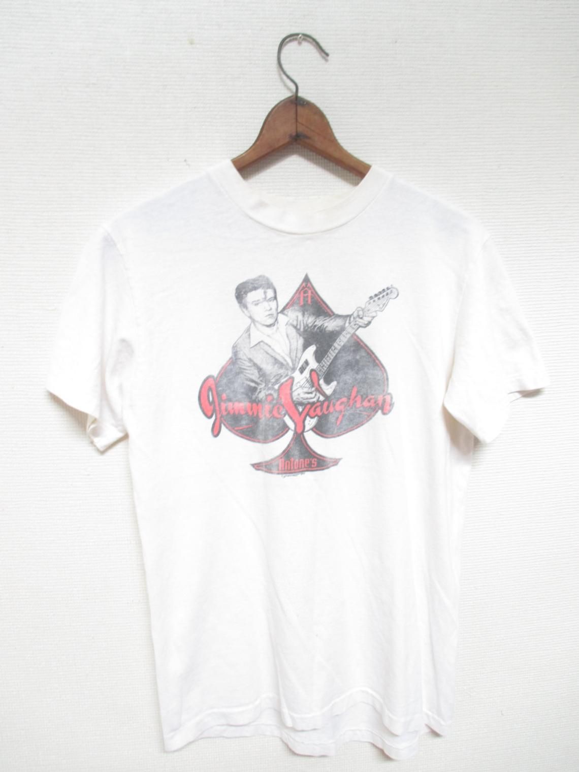 Vintage 80s Jimmie Vaughan Austin Texas Rare Collectible 1986 Vintage Blues Classic shirt