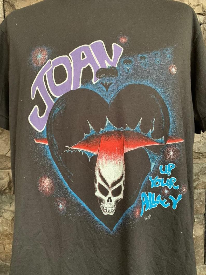 Vintage 80s Joan Jett Up Your Alley Shirt