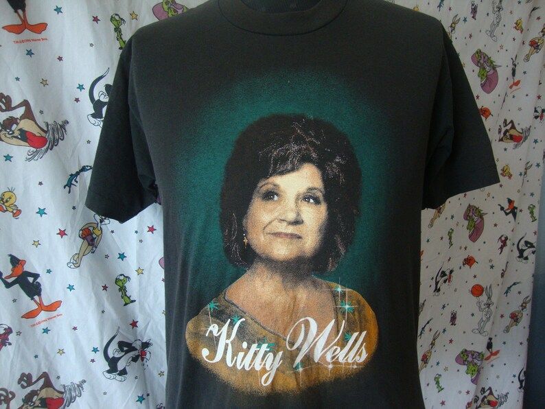 Vintage 80S Kitty Wells Promo Concert Tour Country Music Rare