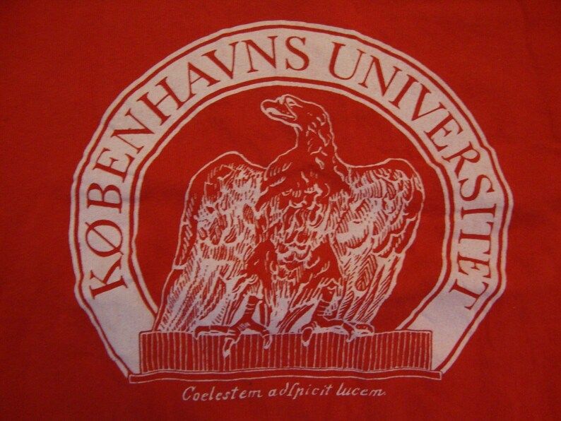 Vintage 80S Kobenhavns Universitet School Crew Neck Sweatshirt