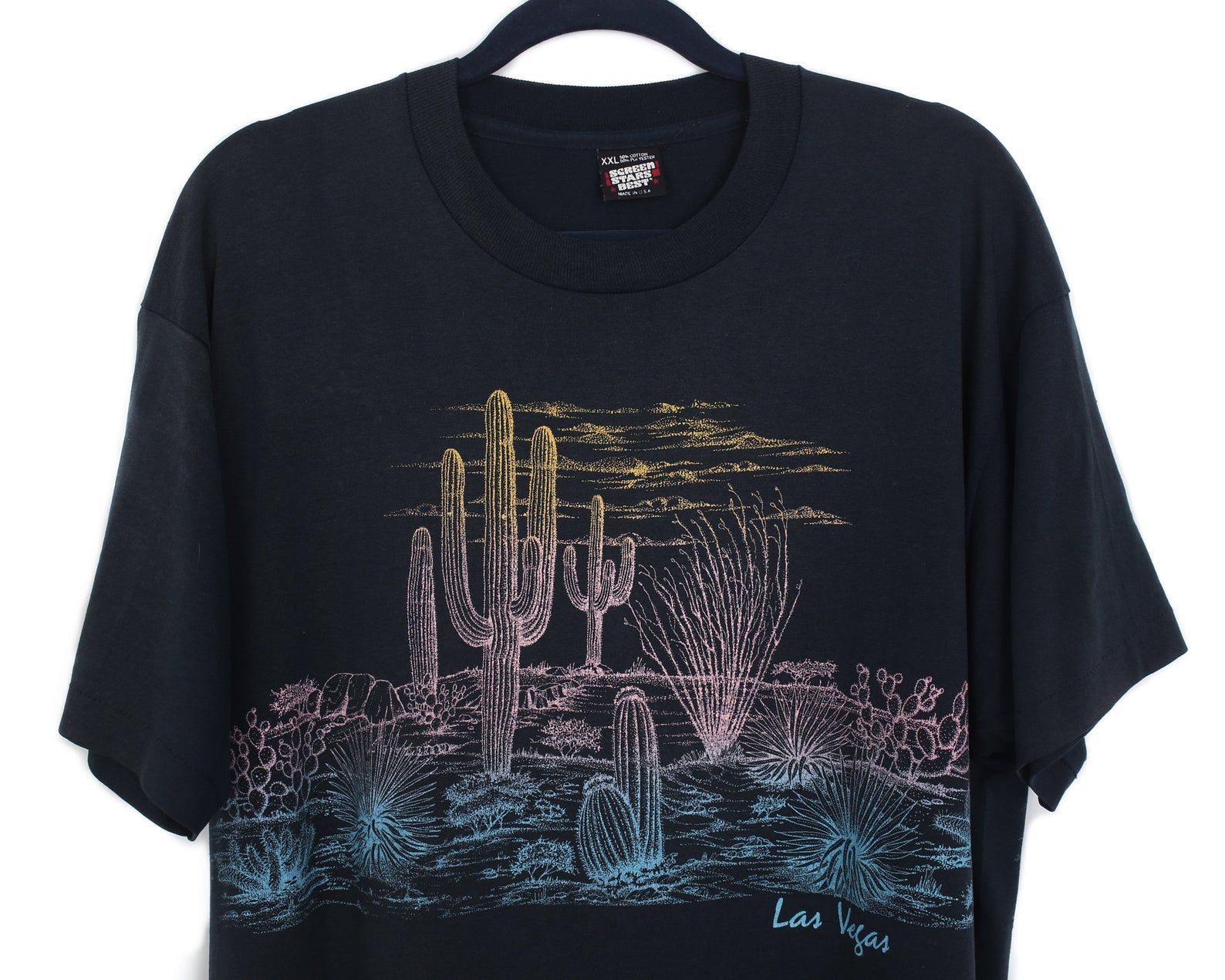 Vintage 80S Las Vegas T-Shirt X