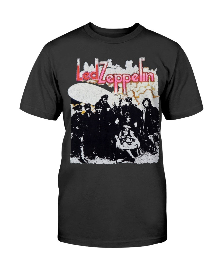 Vintage 80S Led Zeppelin With Back Print Band T Shirt 071621 vintage 80s led zeppelin with back print band t shirt 071621 oon5f