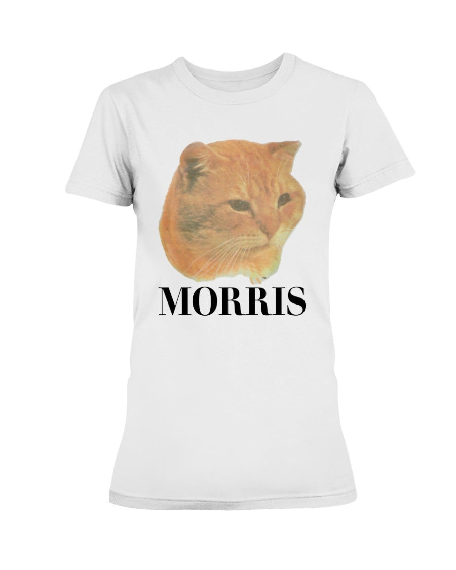 Vintage 80S Morris The Cat 9 Live Cat Food Commercial Ladies T Shirt 211228