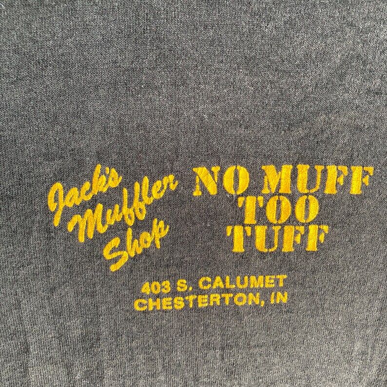 Vintage 80S No Muff Too Tuff T Shirt