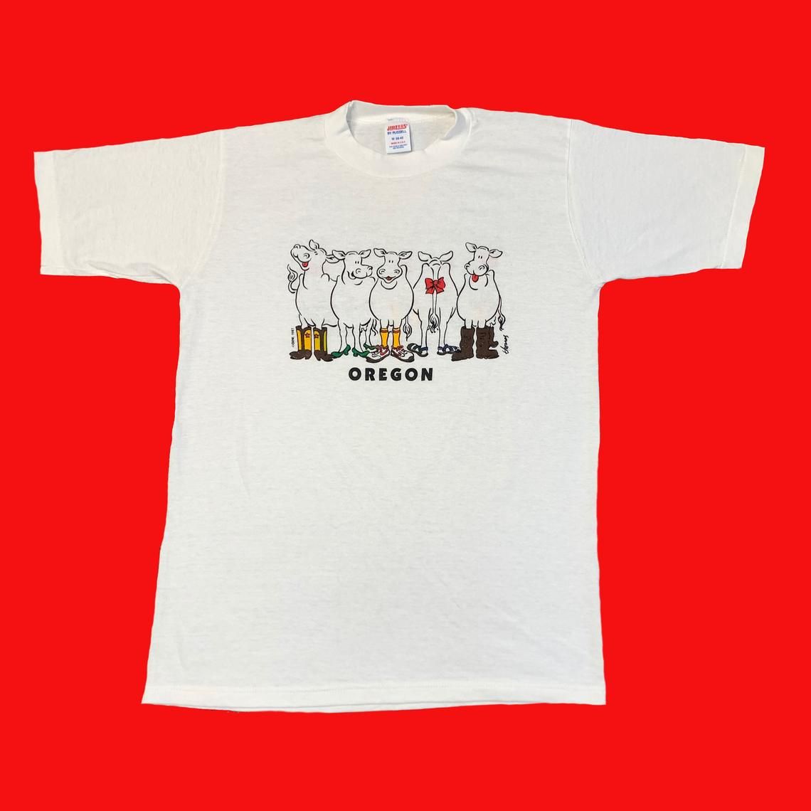 Vintage 80s Oregon 1987 Animal shirt vintage 80s oregon 1987 animal shirt f9sqc