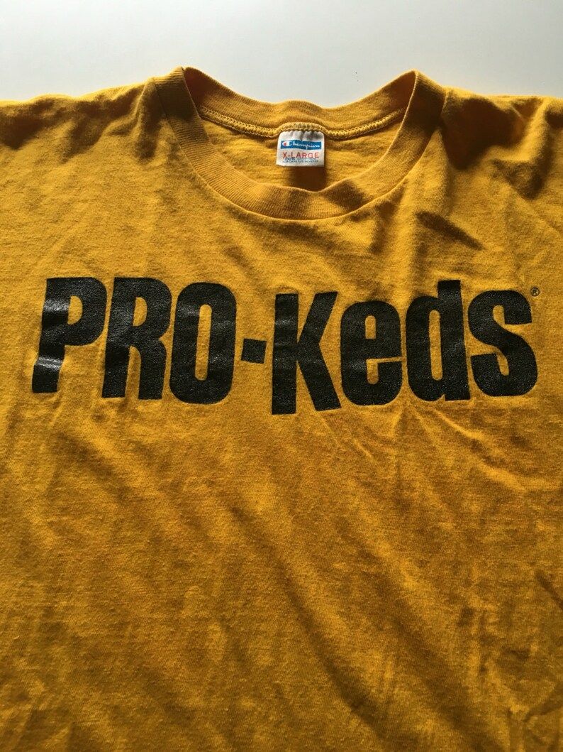Vintage 80S Pro Keds T Shirt vintage 80s pro keds t shirt gs1lk