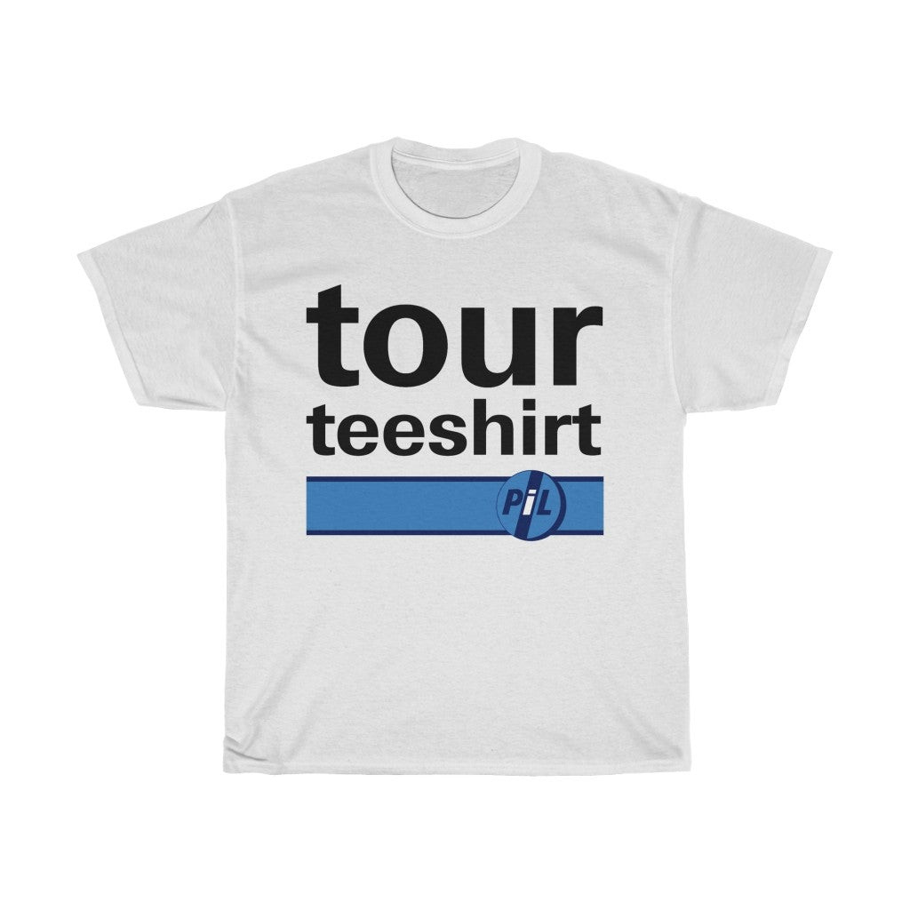 Vintage 80S Public Image Limited Pil Punk Tour Concert Unisex Heavy Cotton Tee 211117