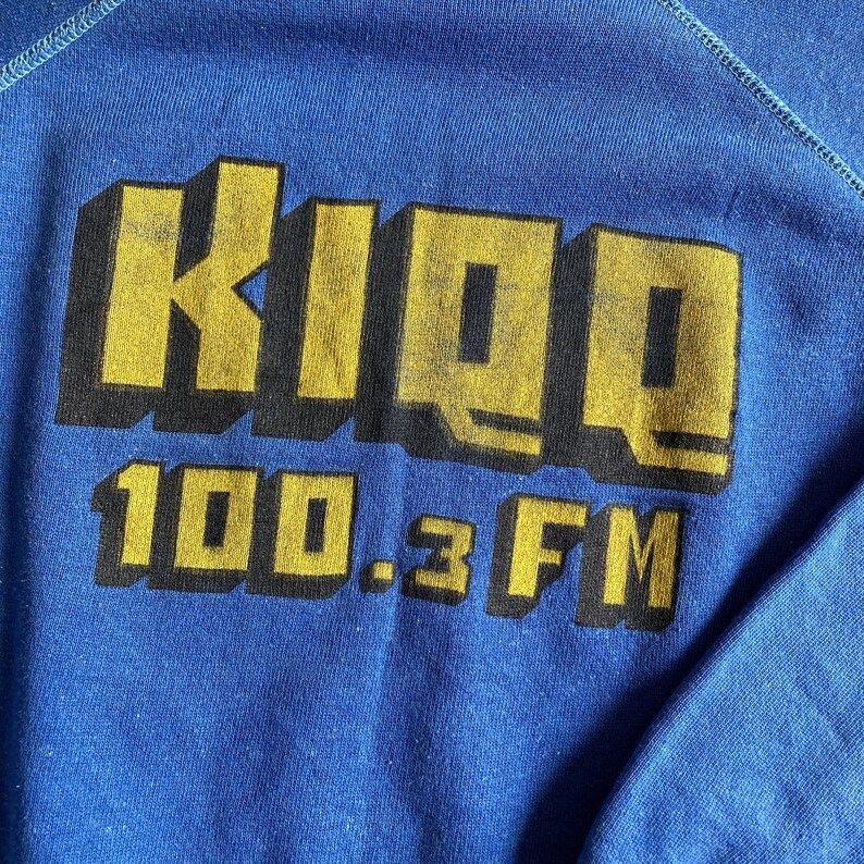 Vintage 80S Radio Station Sweatshirt
