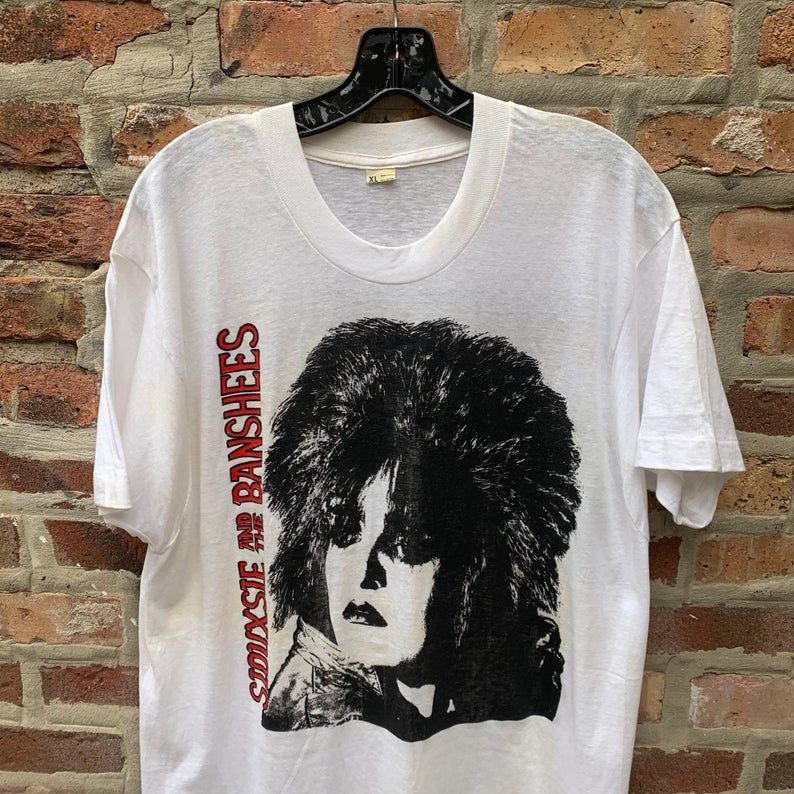 Vintage 80S Siouxie And The Banshees Shirt