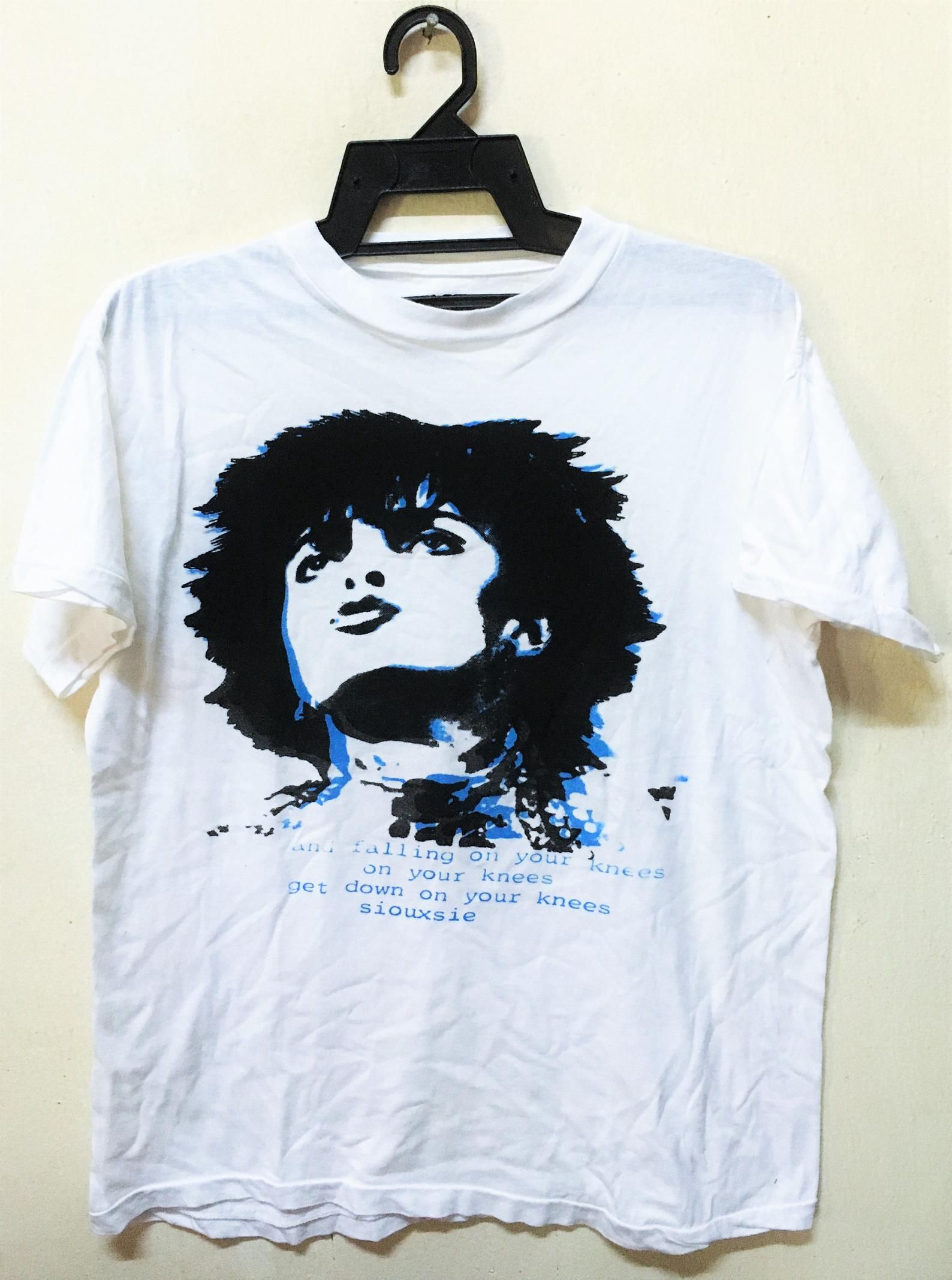 Vintage 80S Siouxsie The Banshees Punk Rock Tour Concert T-Shirt
