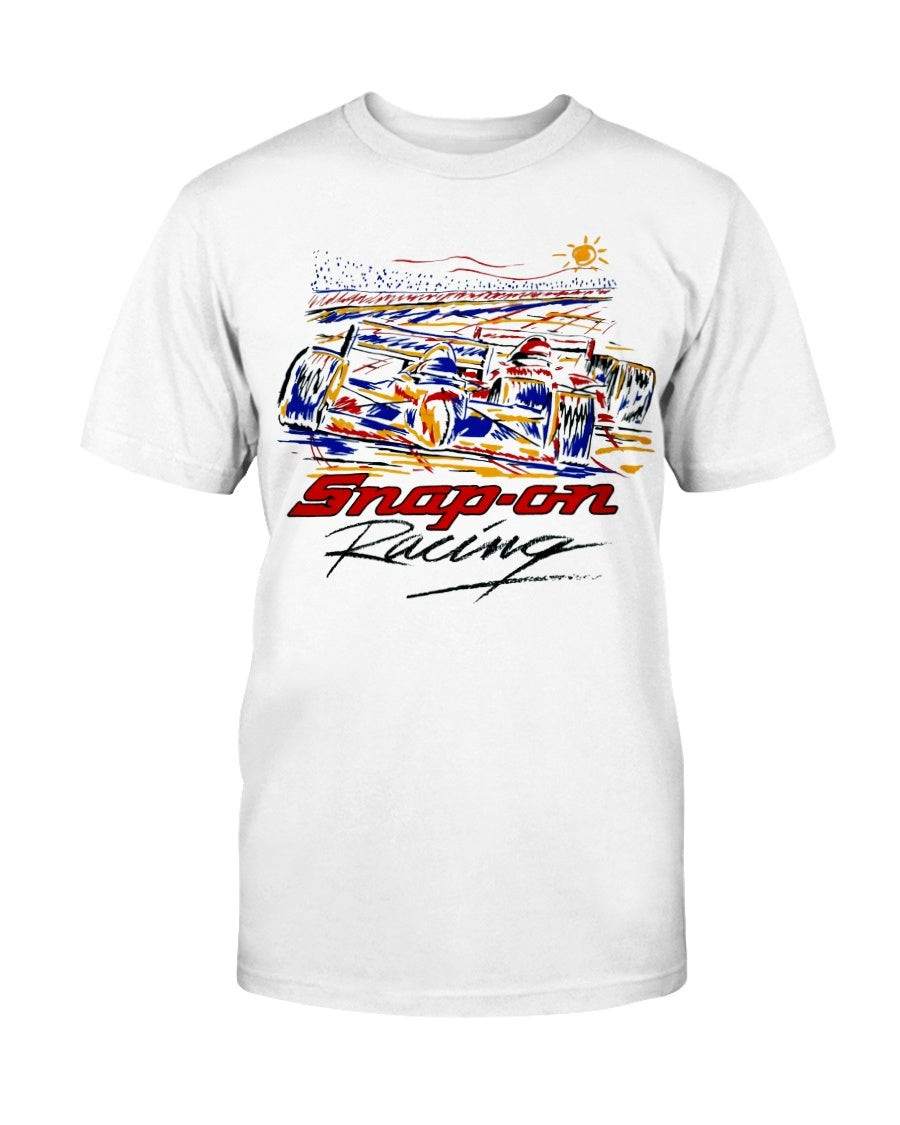 Vintage 80S Snap On Racing Formula One Multicoloured T Shirt 090821