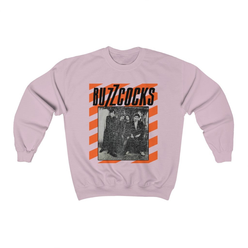 Vintage 80S The Buzzcocks Rare Punk Sweatshirt 211204