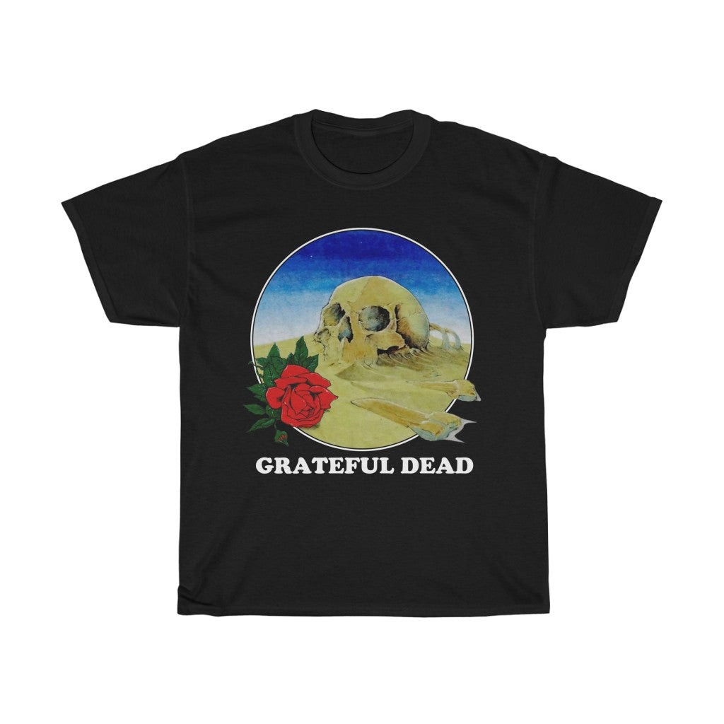 Vintage 80's The Grateful Dead 1981 European Tour Concert Band Shirt