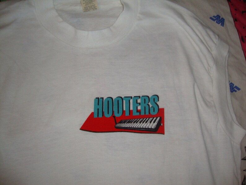 Vintage 80S The Hooters New Wave Sleeveless Concert Tour T Shirt