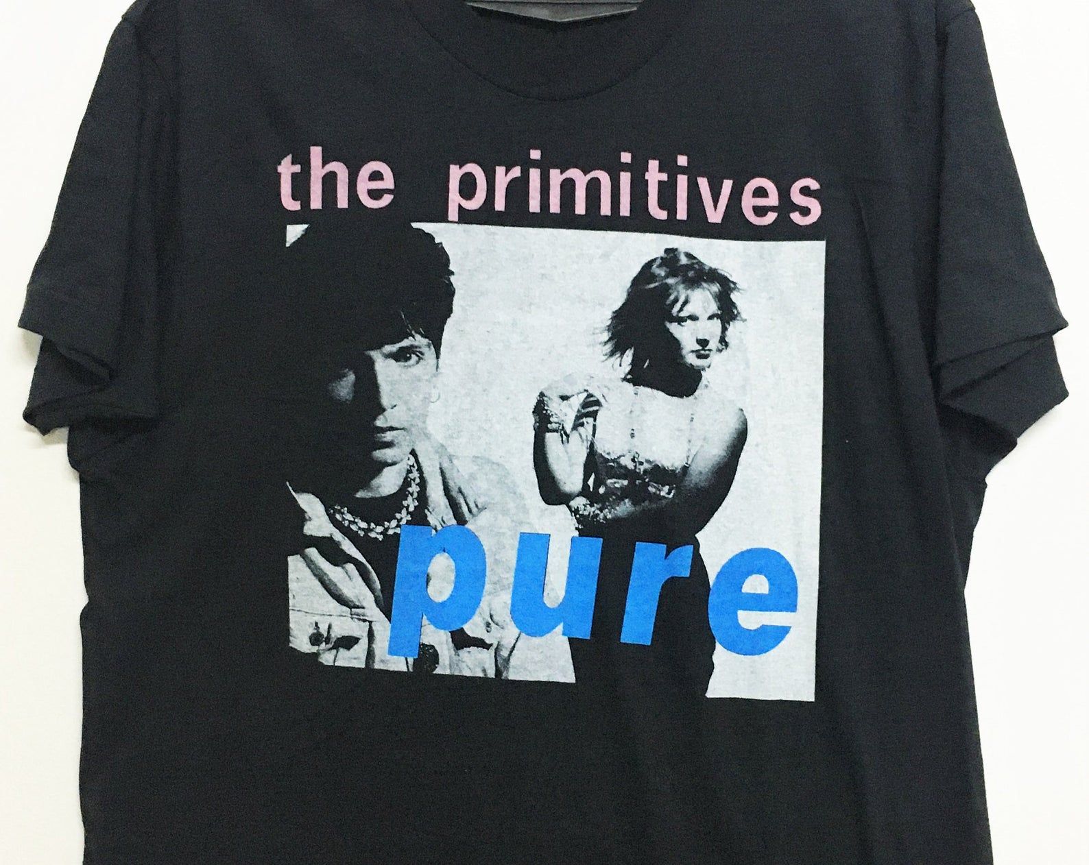 Vintage 80S The Primitives Indie Rock New Wave Tour Concert T-Shirt Morrissey