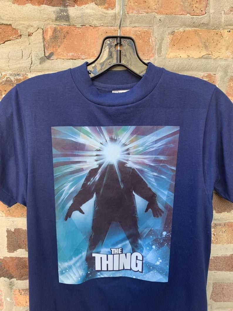 Vintage 80S The Thing Movie Shirt