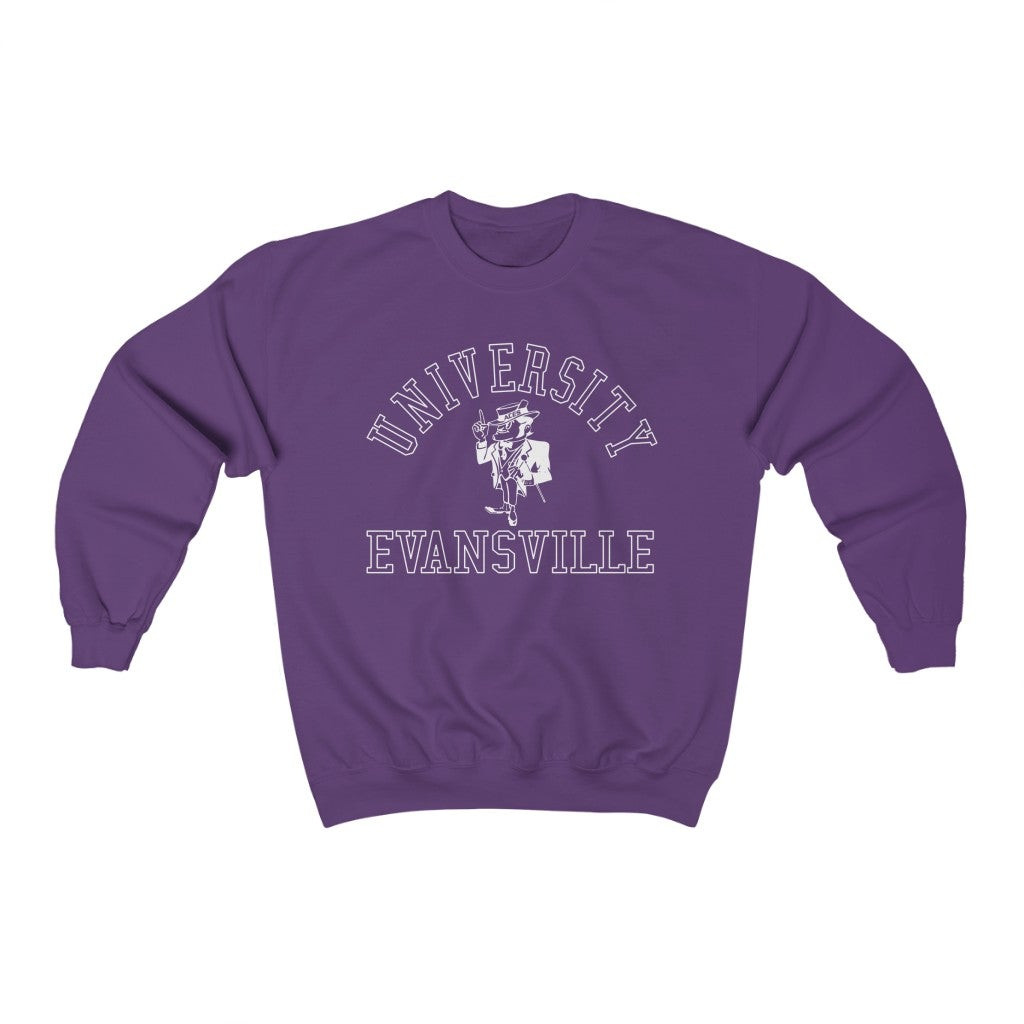 Vintage 80S University Evansville Sweatshirt 211122