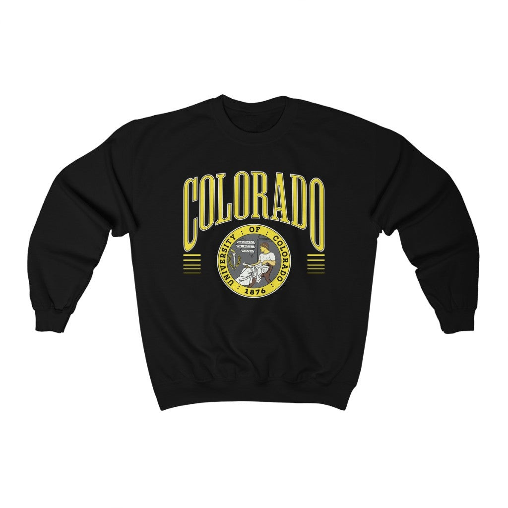Vintage 80S University Of Colorado Sweatshirt 211123