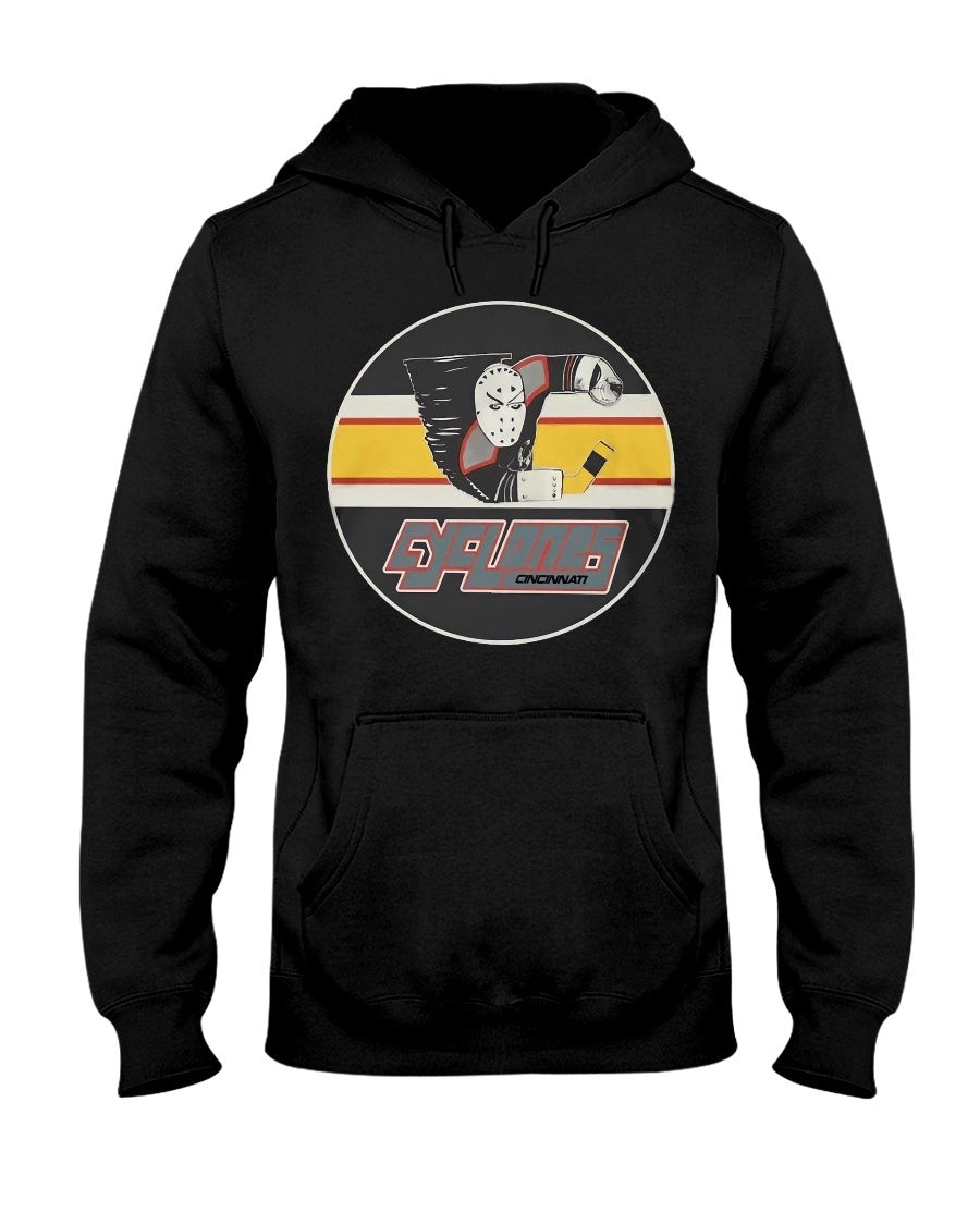 Vintage 80S90S Cincinnati Cyclones Man Hoodie 211231