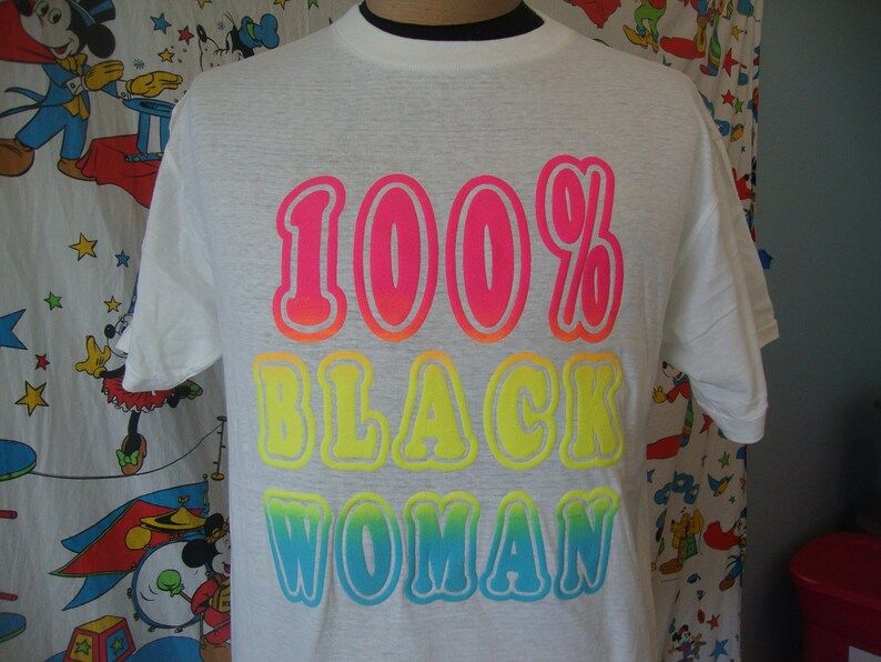 Vintage 90S 100 Black Woman Rap Hip Hop Concert Tour